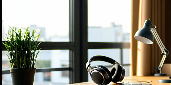 Noise-canceling Headphones With Ergonomic Design